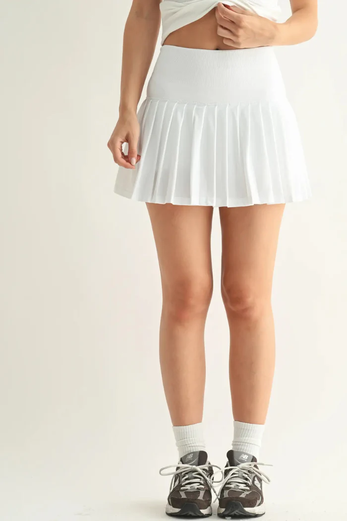 Pleated Tennis Skort