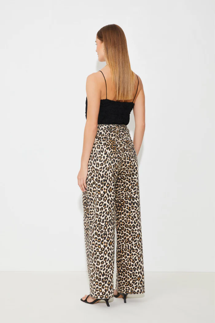 Robin Leopard High Waisted Jeans - Image 3