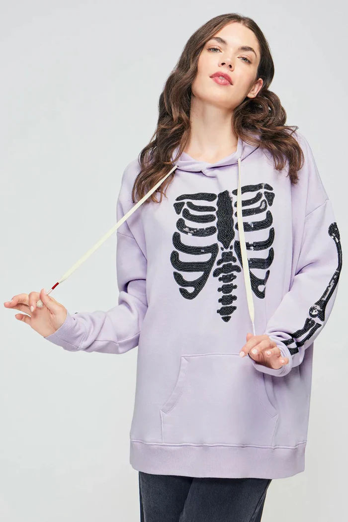 Rockstar Ribcage Road-trip Hoodie - Image 2