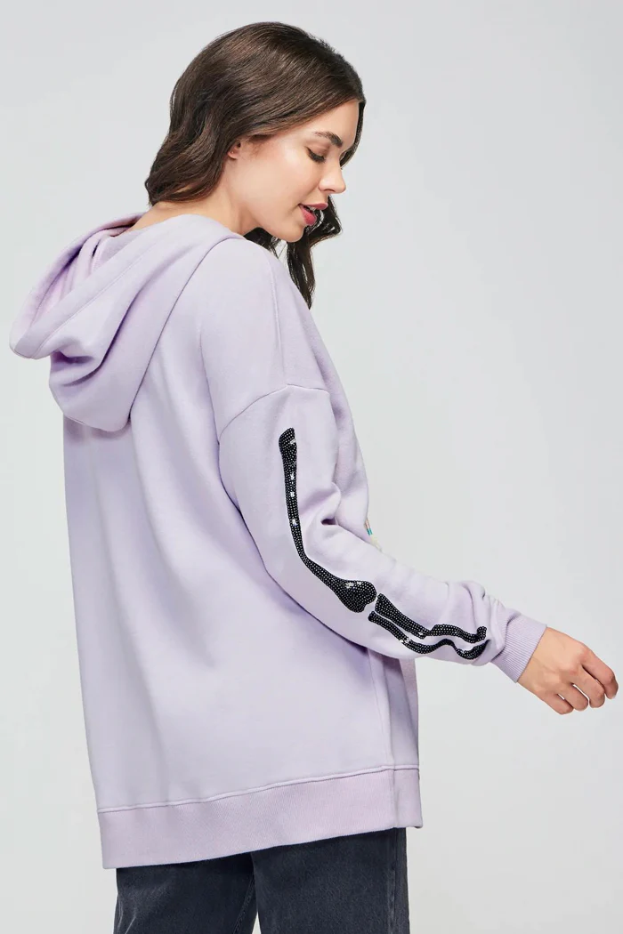 Rockstar Ribcage Road-trip Hoodie - Image 3