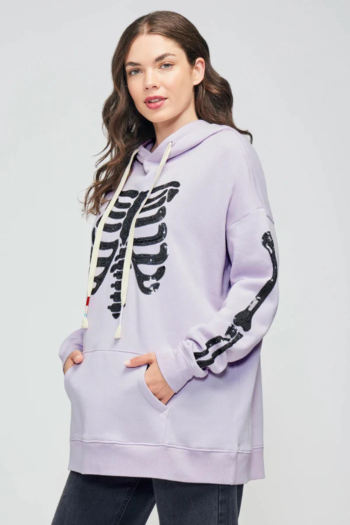 Rockstar Ribcage Road-trip Hoodie - Image 4