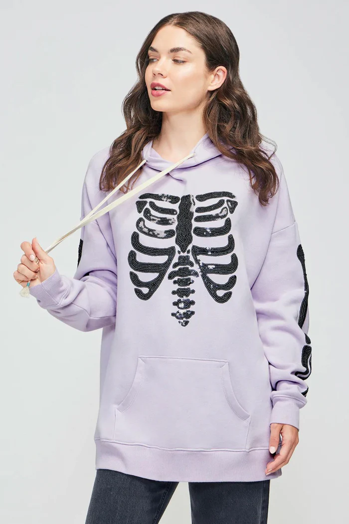 Rockstar Ribcage Road-trip Hoodie - Image 5