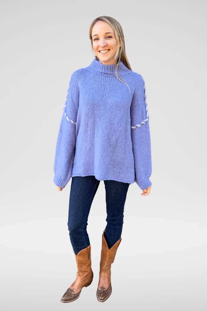 Romy Sweater | Periwinkle