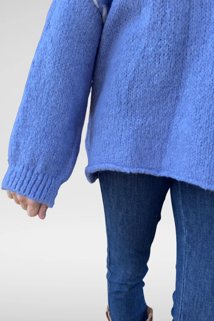 Romy Sweater | Periwinkle - Image 3
