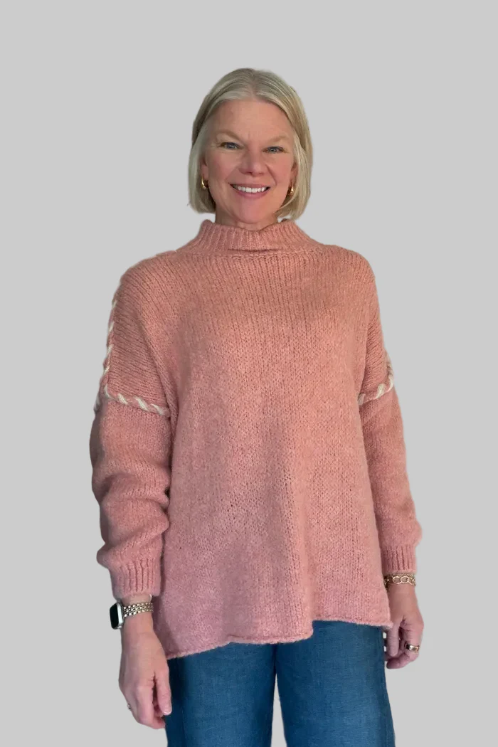 Romy Sweater | Pink