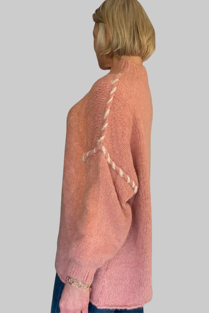 Romy Sweater | Pink - Image 2