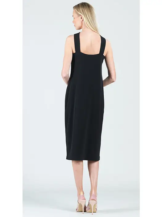 Grecian Halter Midi Sheath Dress - Image 2