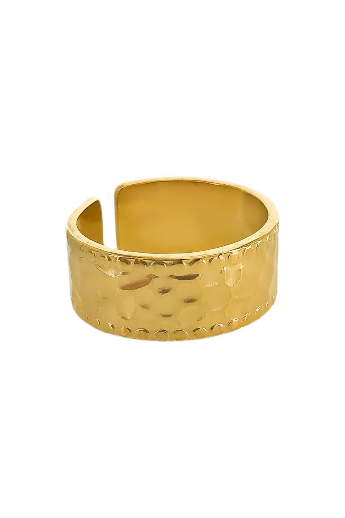 Harbor Band Ring- Gold - Image 3