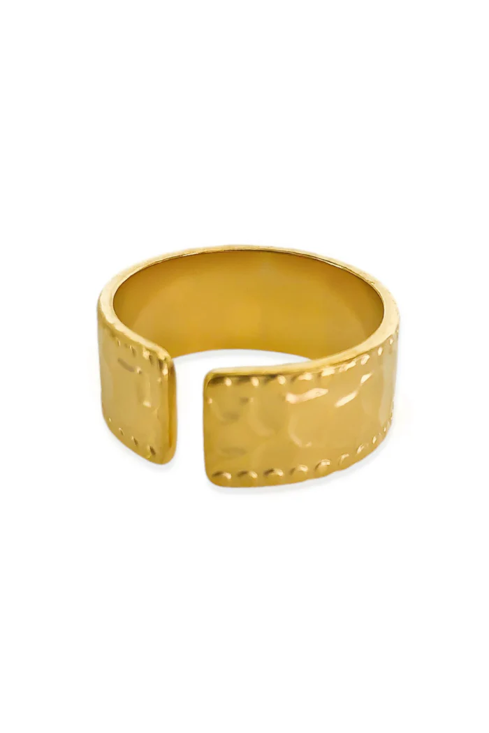 Harbor Band Ring- Gold - Image 4