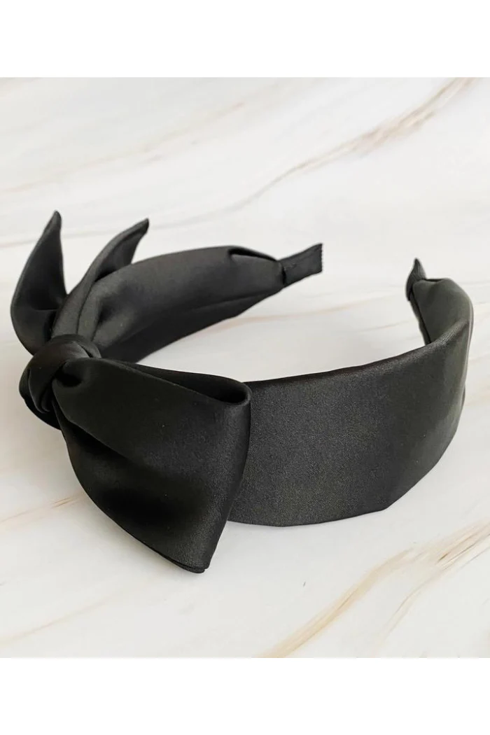 Satin Side Bow Headband - Image 2