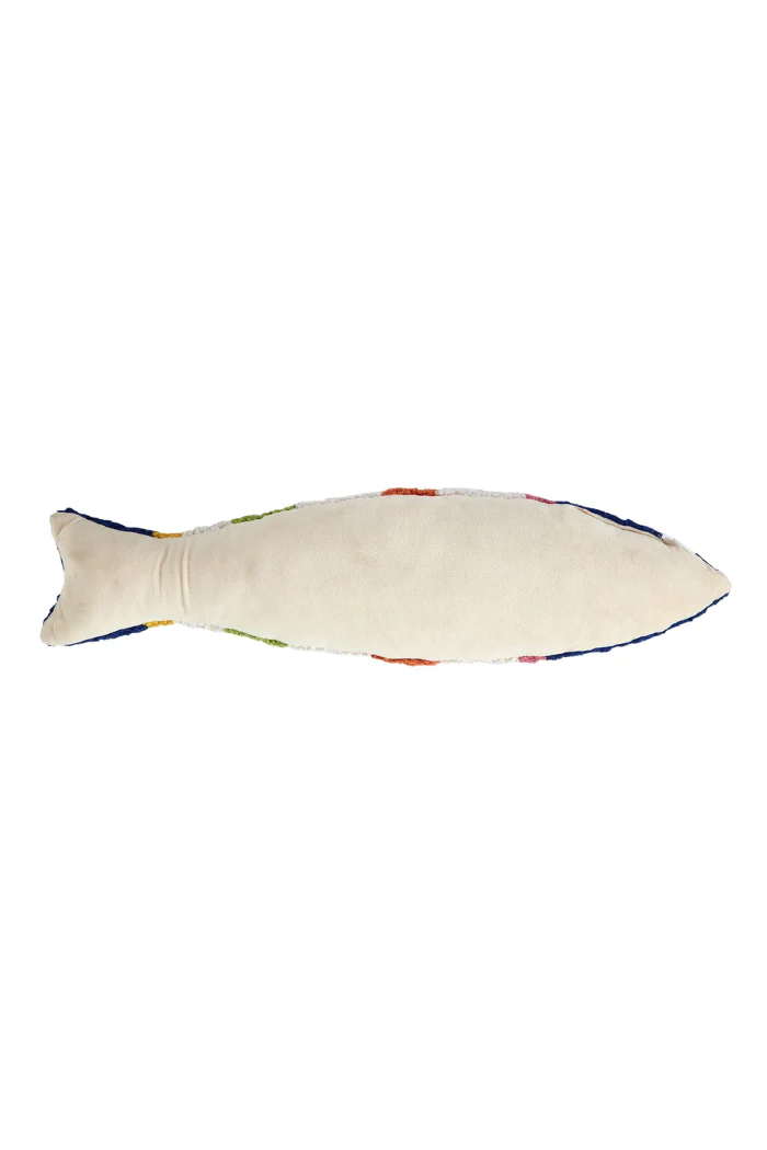 Shaped Picket Fish Hook Pillow - Kate Nelligan - Image 4