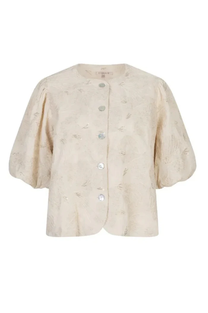 Shell Print Balloon Top - Image 3