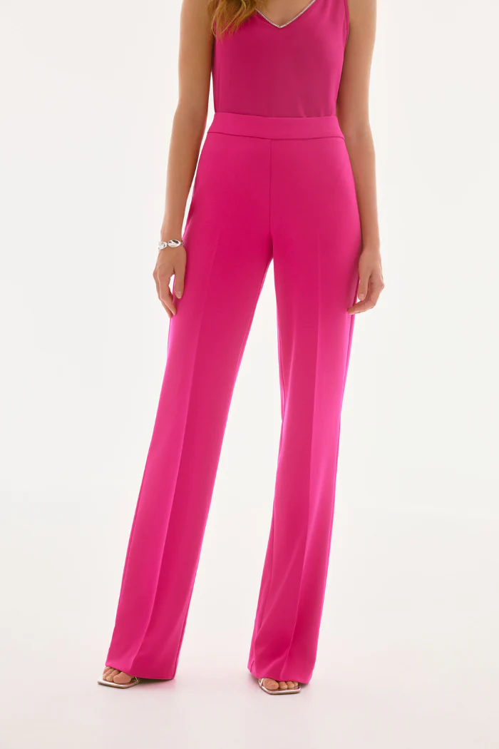 Signature | Scuba Crepe Wide-Leg Pull-On Pants - Image 5