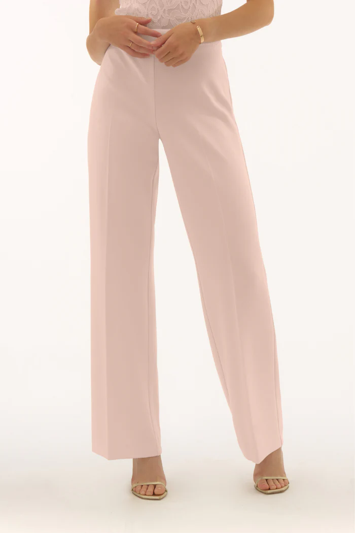 Signature | Scuba Crepe Wide-Leg Pull-On Pants - Image 9