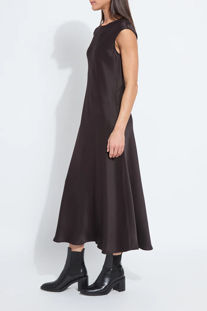Silvana Bias Cut Midi Dress - Image 2