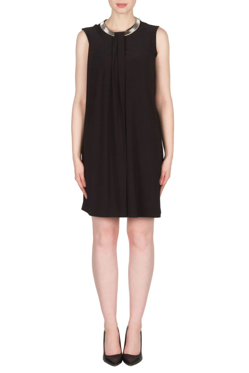 Silver Neck Dress