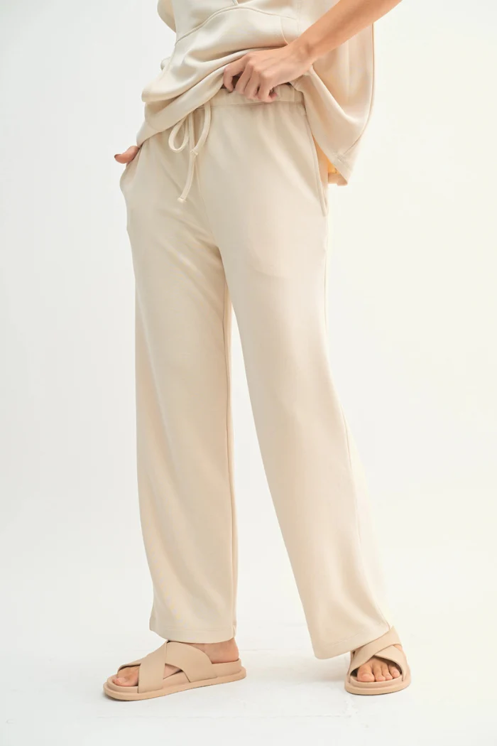 Simple Scuba Wide-Leg Pant - Image 2