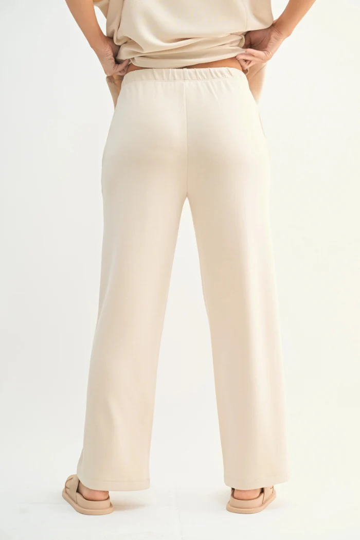 Simple Scuba Wide-Leg Pant - Image 4