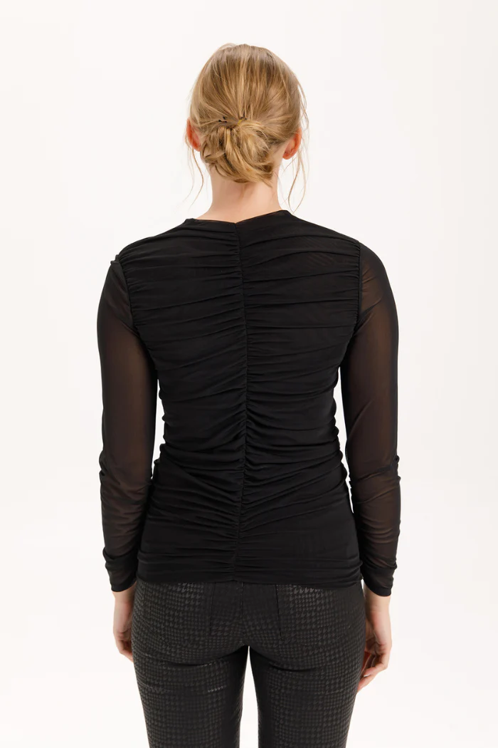 Soho Top - Black Mesh - Image 3