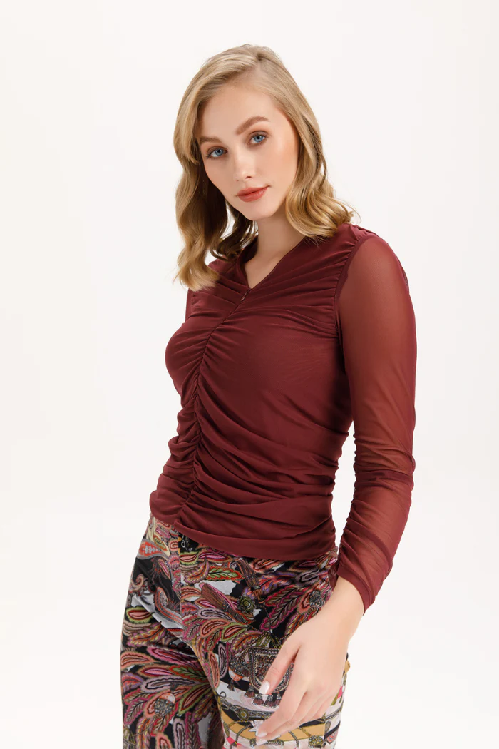 Soho Top - Cherry Mesh - Image 4