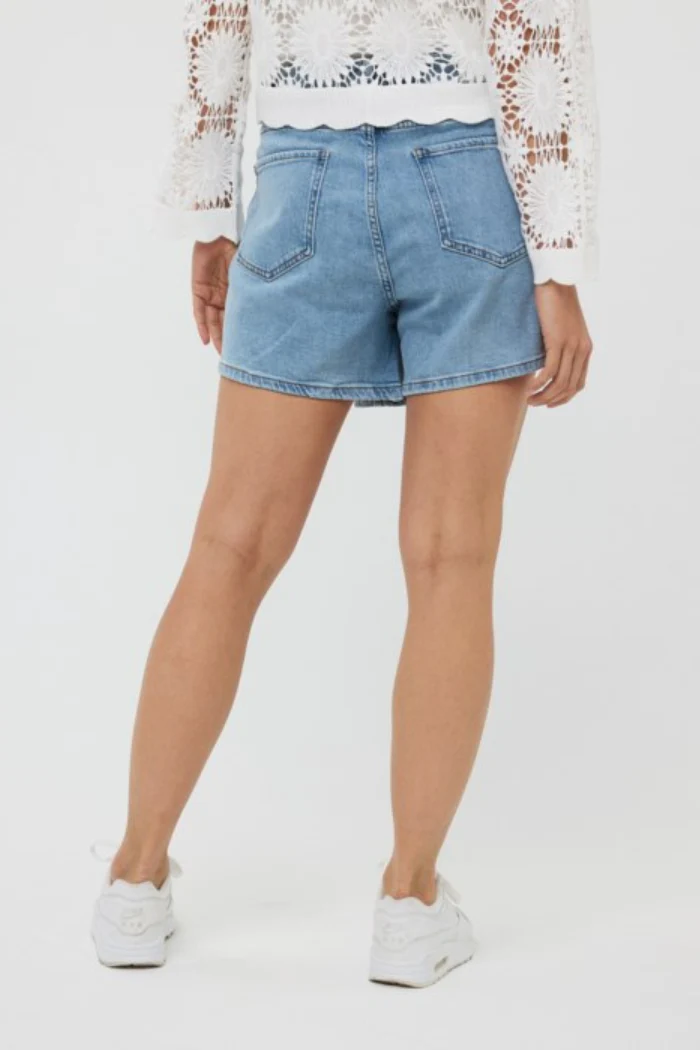 Stretch Denim Skort - Image 4