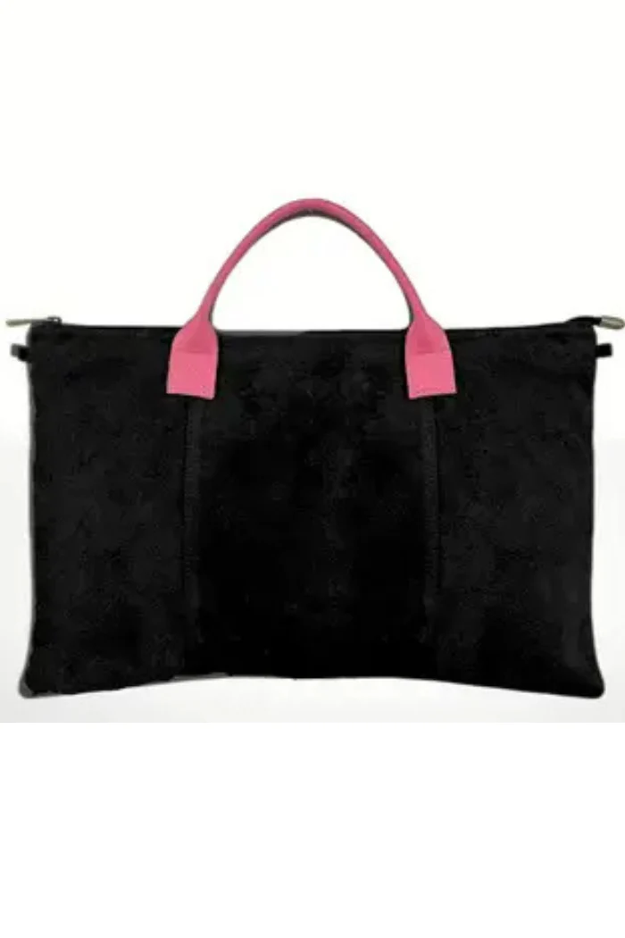Suede Leather Bag - Image 2