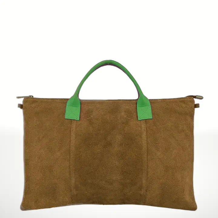 Suede Leather Bag - Image 3