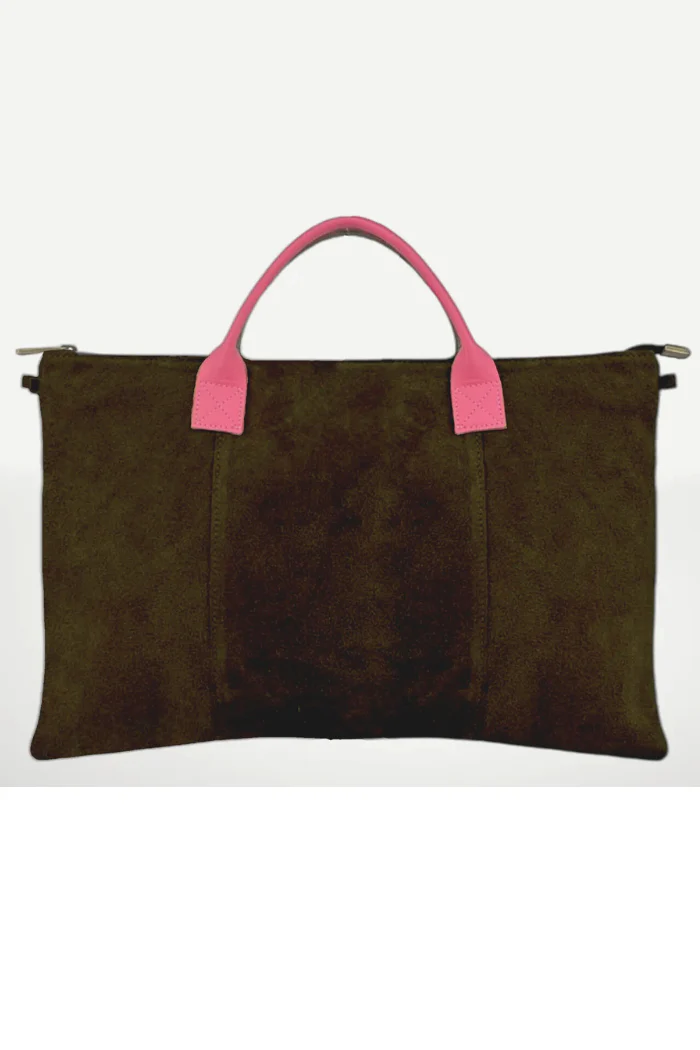 Suede Leather Bag - Image 4