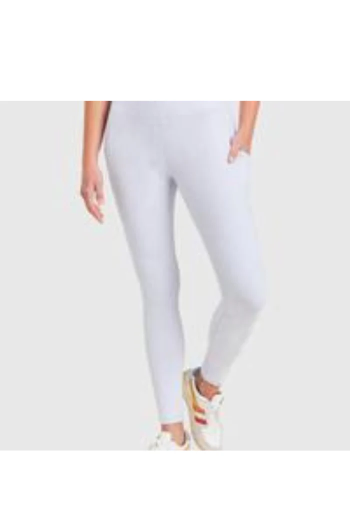 Textured Florette Jacquard High Waist Leggings - Image 3