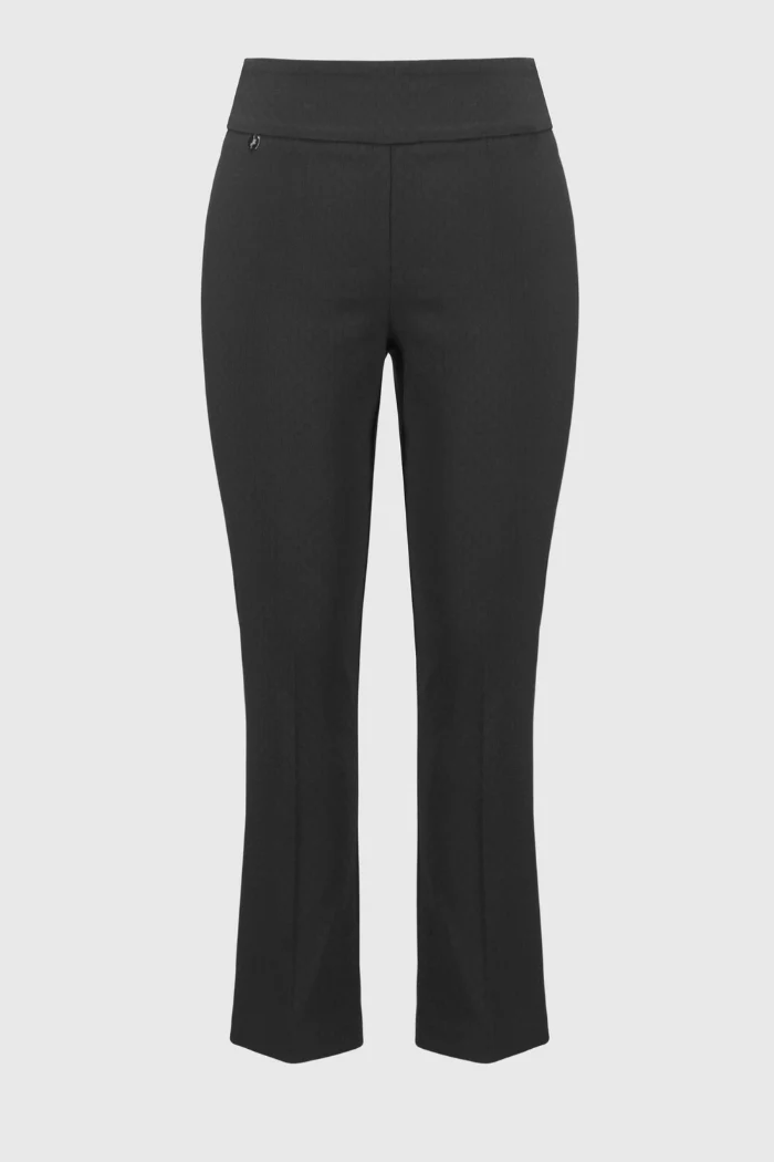Textured Jacquard Crop Pull-On Pants - Image 9