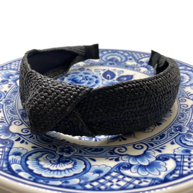 Topknot Rattan Headband - Image 3