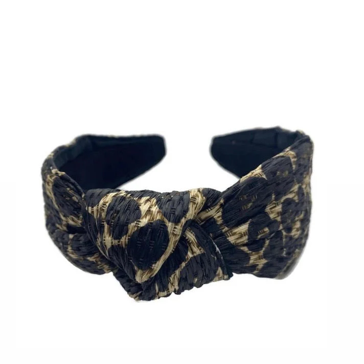 Topknot Rattan Headband - Image 5
