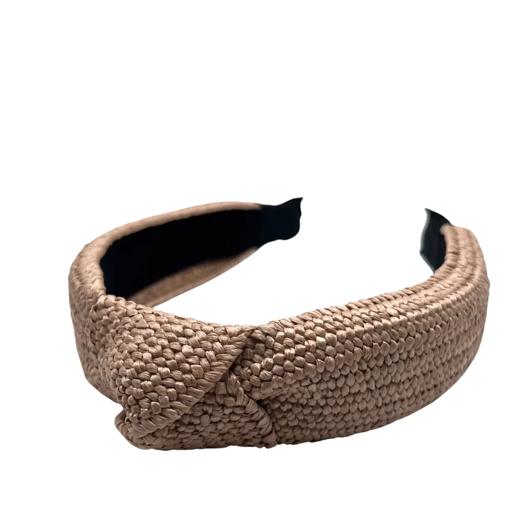 Topknot Rattan Headband - Image 6