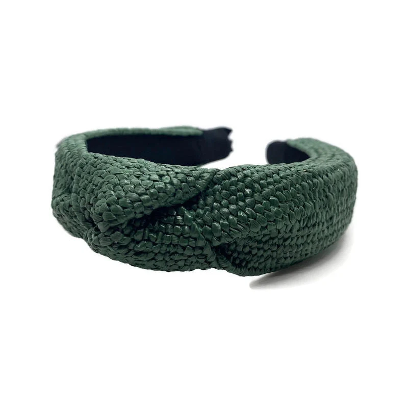 Topknot Rattan Headband - Image 7
