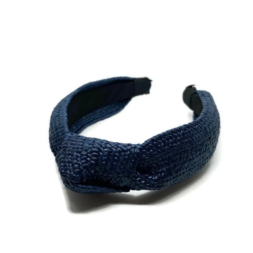 Topknot Rattan Headband - Image 8