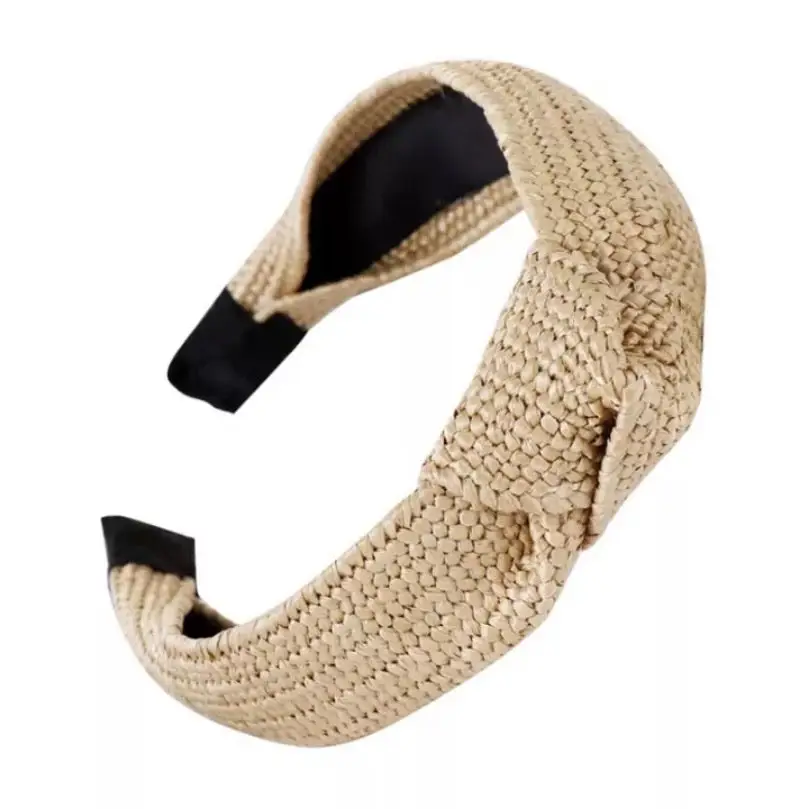 Topknot Rattan Headband - Image 9