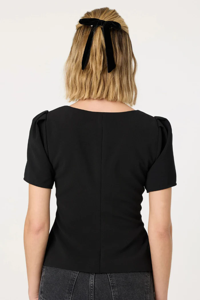 Torie Tie-Front Top - Image 3