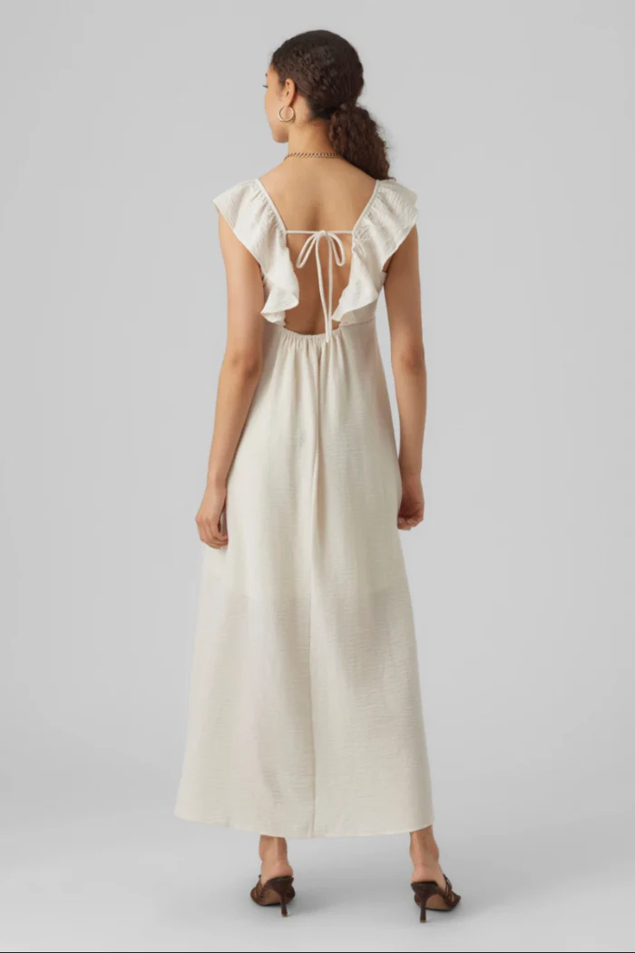 Chris Flounce Sleeve Dress - Image 2