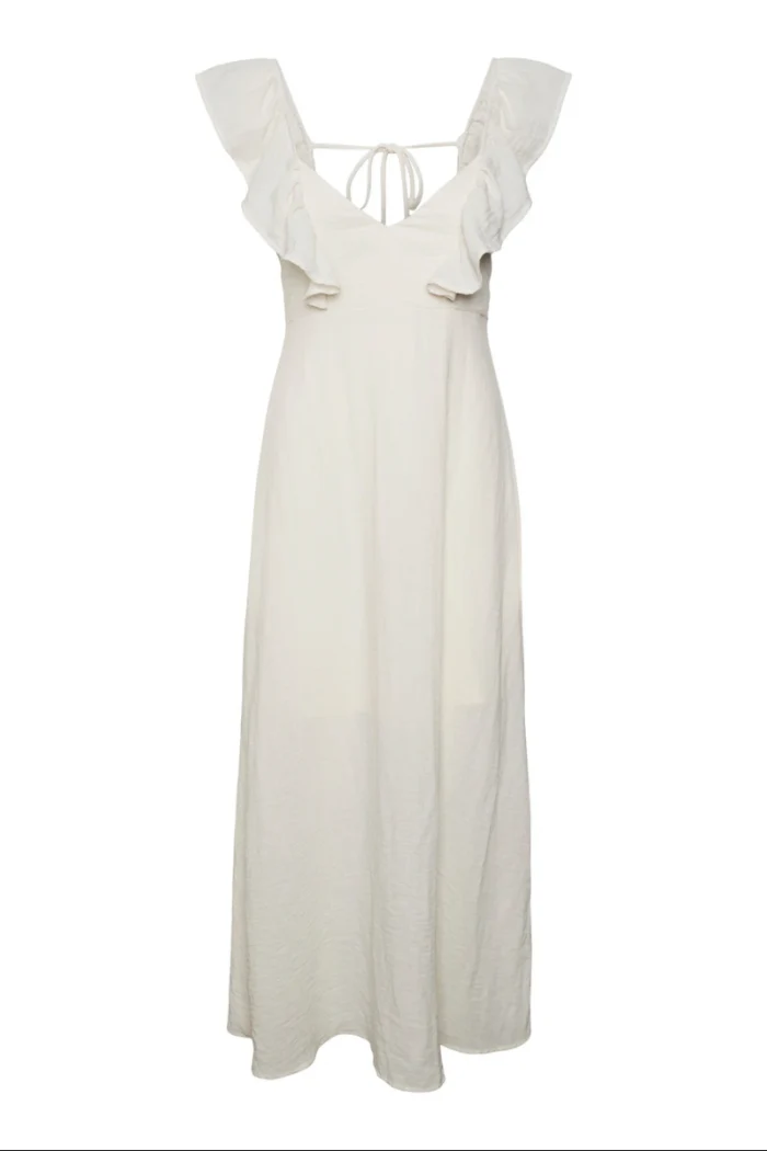 Chris Flounce Sleeve Dress - Image 4