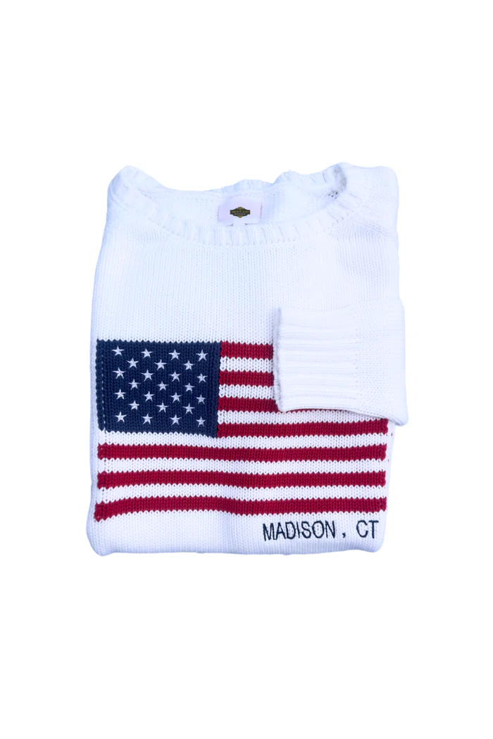 Vintage Flag Sweater - Madison