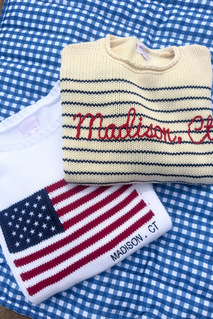 Vintage Flag Sweater - Madison - Image 10
