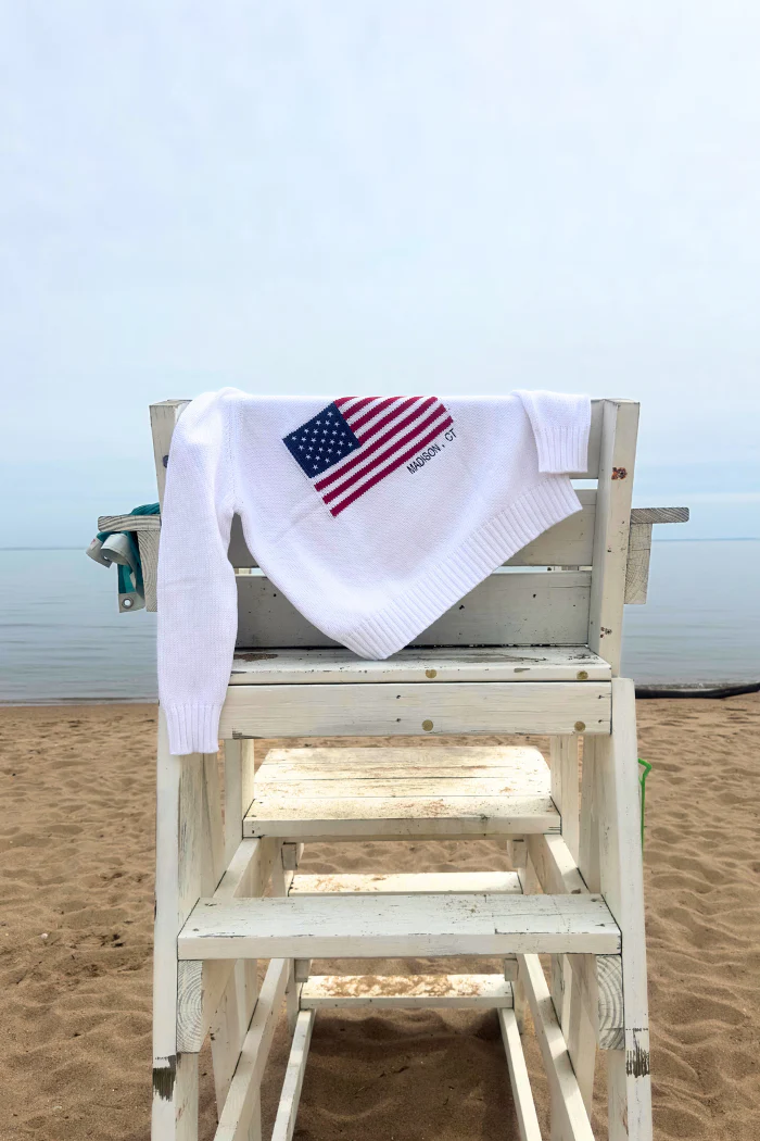 Vintage Flag Sweater - Madison - Image 2