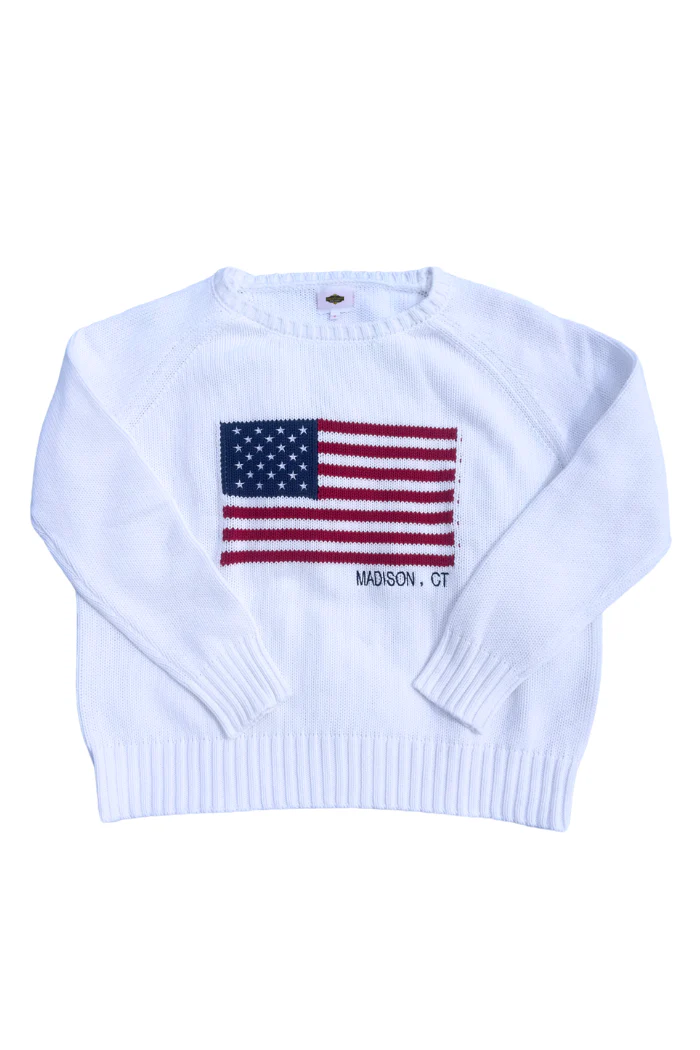 Vintage Flag Sweater - Madison - Image 4
