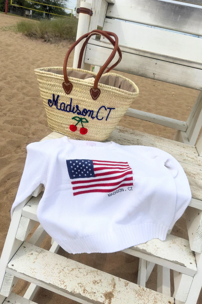 Vintage Flag Sweater - Madison - Image 6