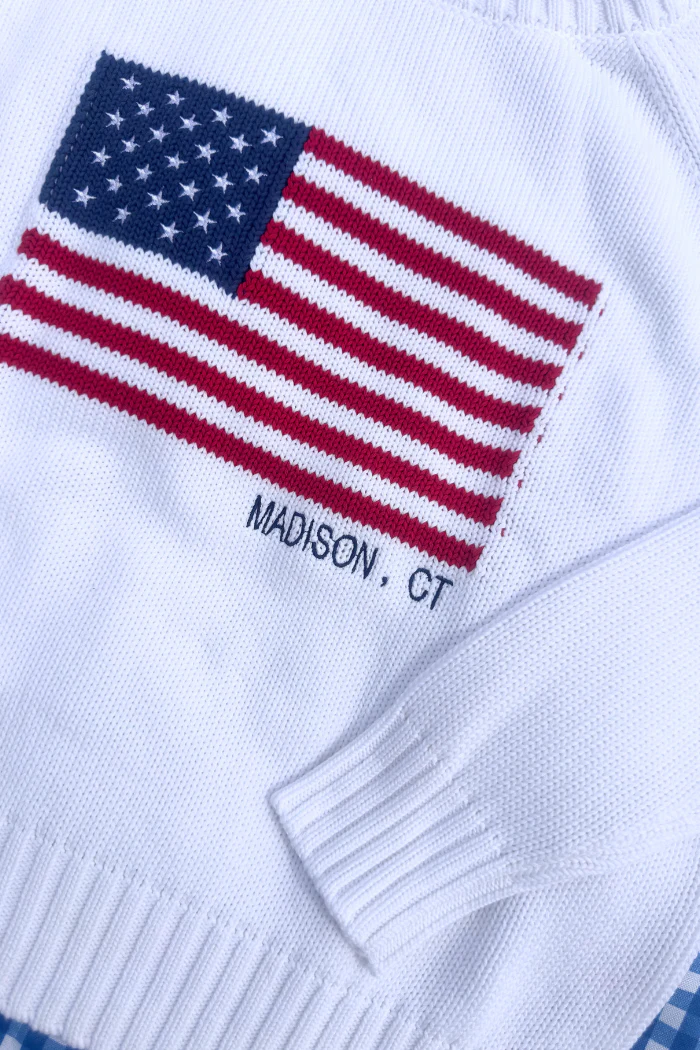 Vintage Flag Sweater - Madison - Image 7