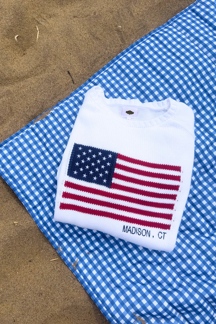 Vintage Flag Sweater - Madison - Image 8