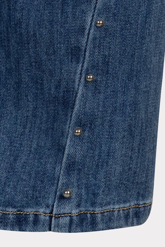 Wide Fit Trouser Jeans with Studs - Image 6