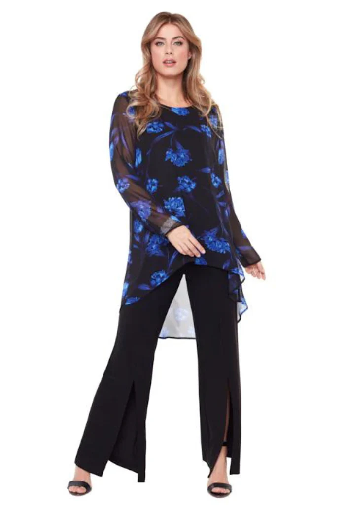 Woven Long Sleeve Tunic