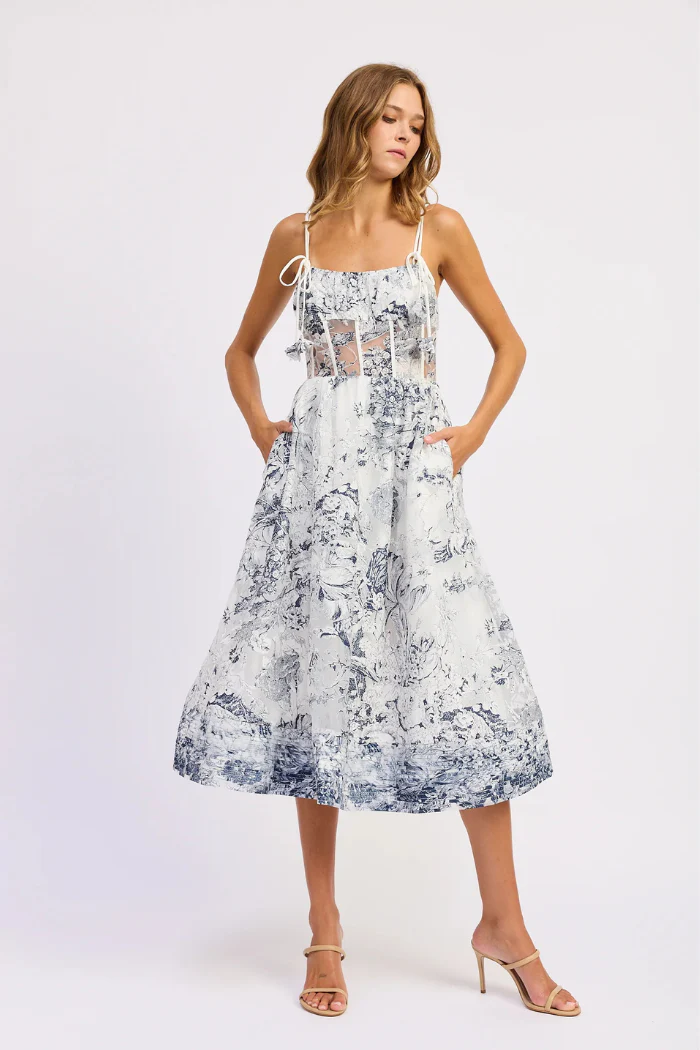 Zivah Midi Dress
